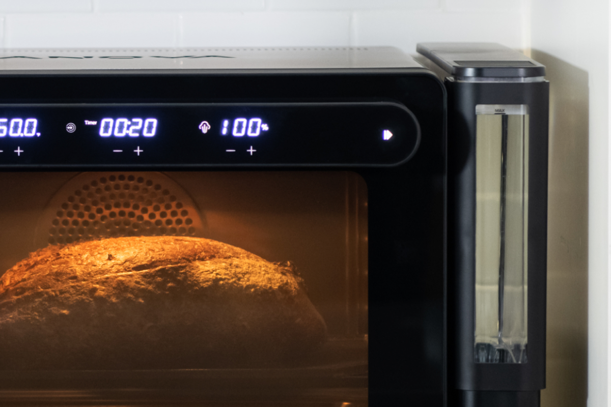 bread baking in anova precision oven