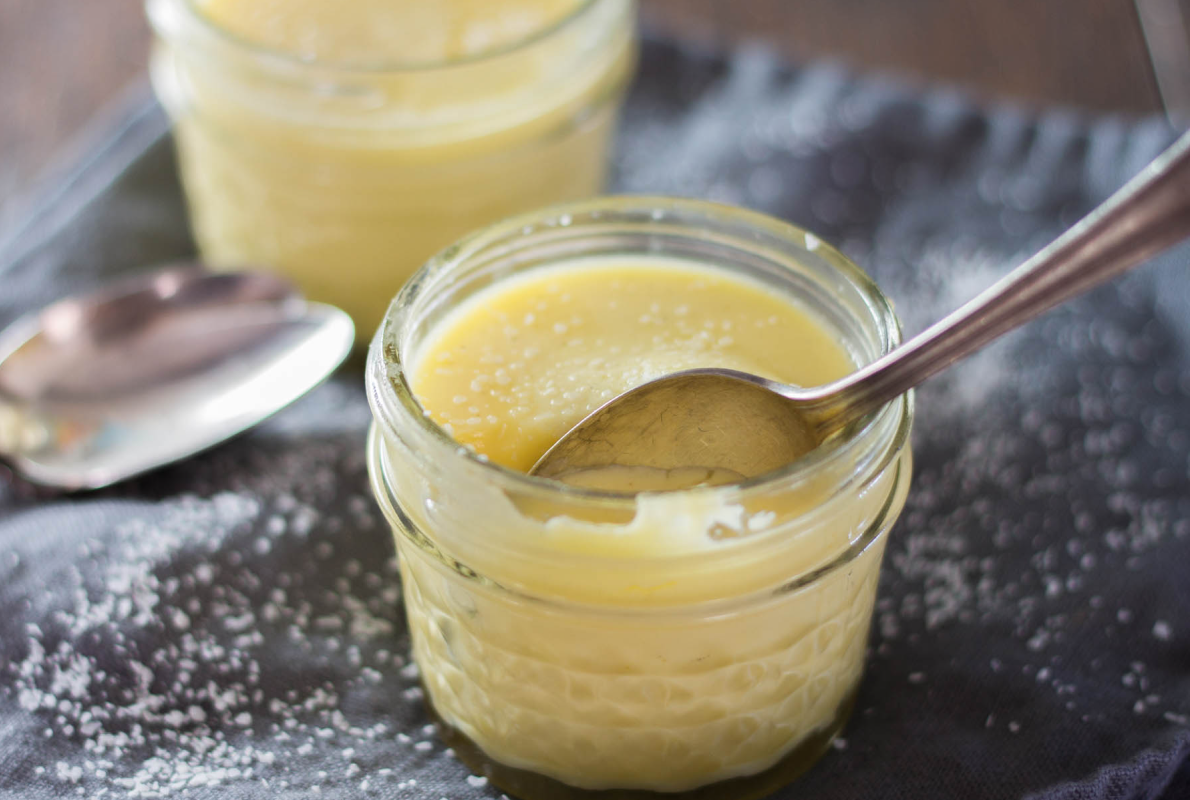 Vanille crème potjes