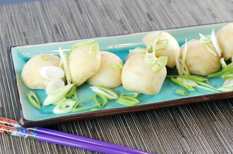 Sous Vide Miso-Butter Japanese Turnips