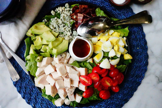 sous vide chicken cobb salad