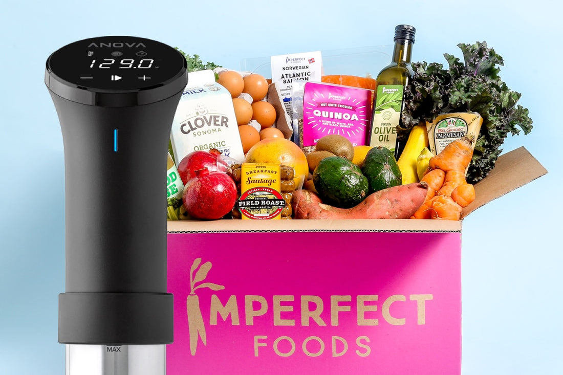 Skip the Grocery Lines and Fight Food Waste with Anova + Imperfect Foods