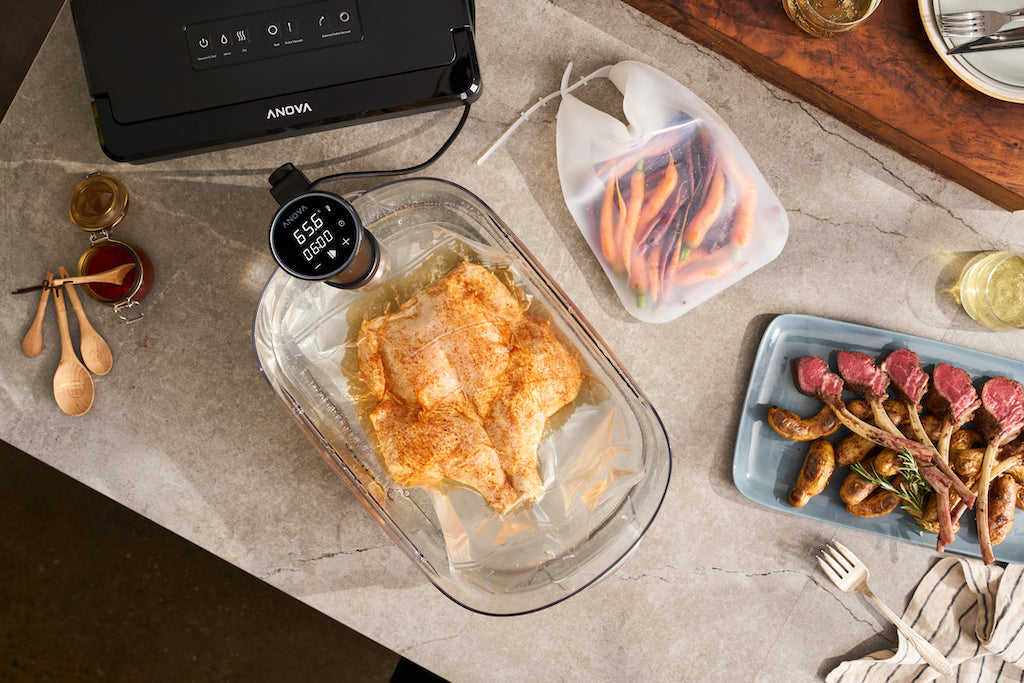 Basic Sous Vide Chicken Breast: To Brine or Not to Brine?
