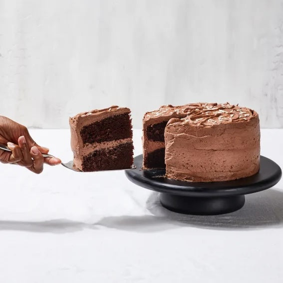 Steam-Baked Chocolate Layer Cake