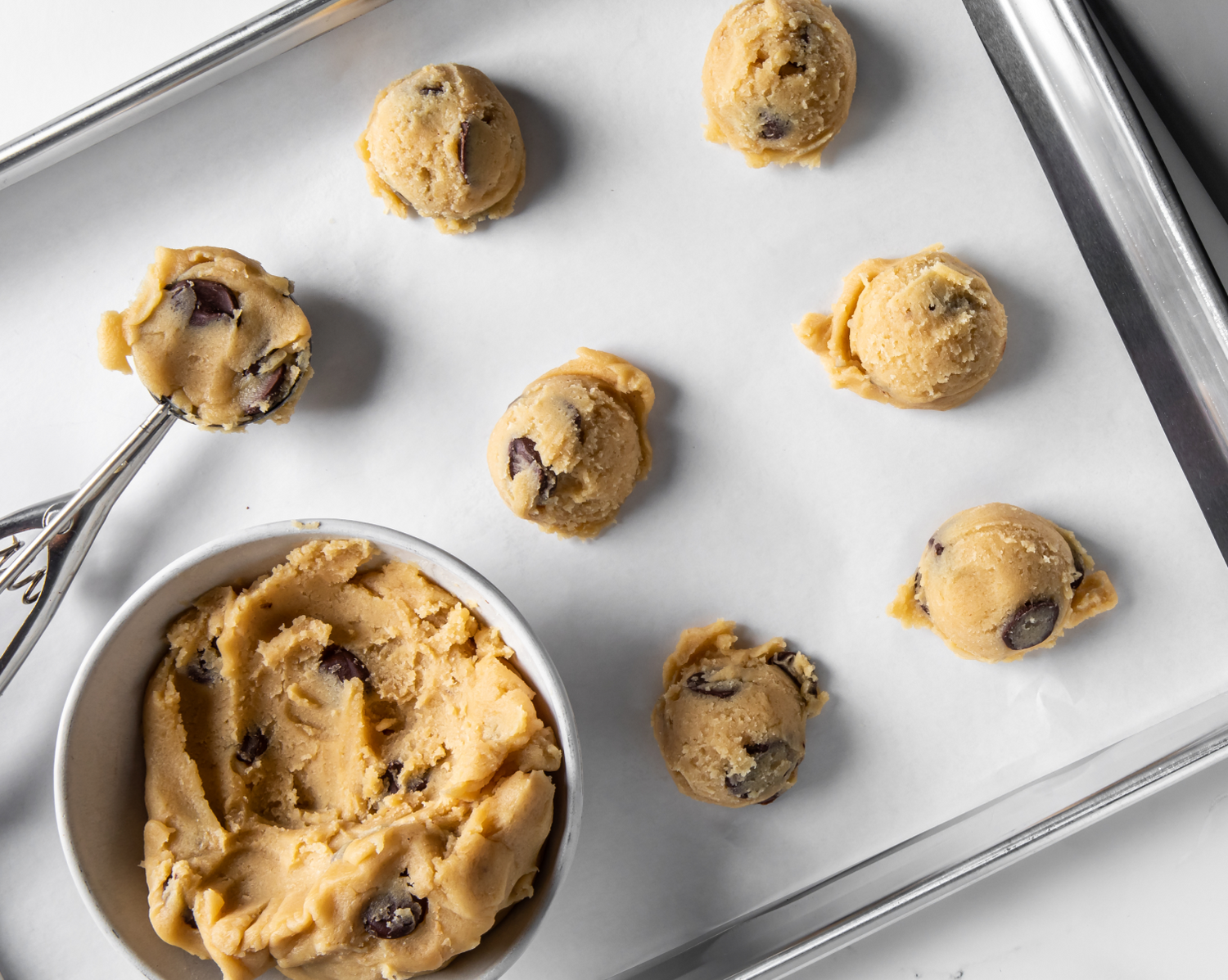 hydrated cookie dough