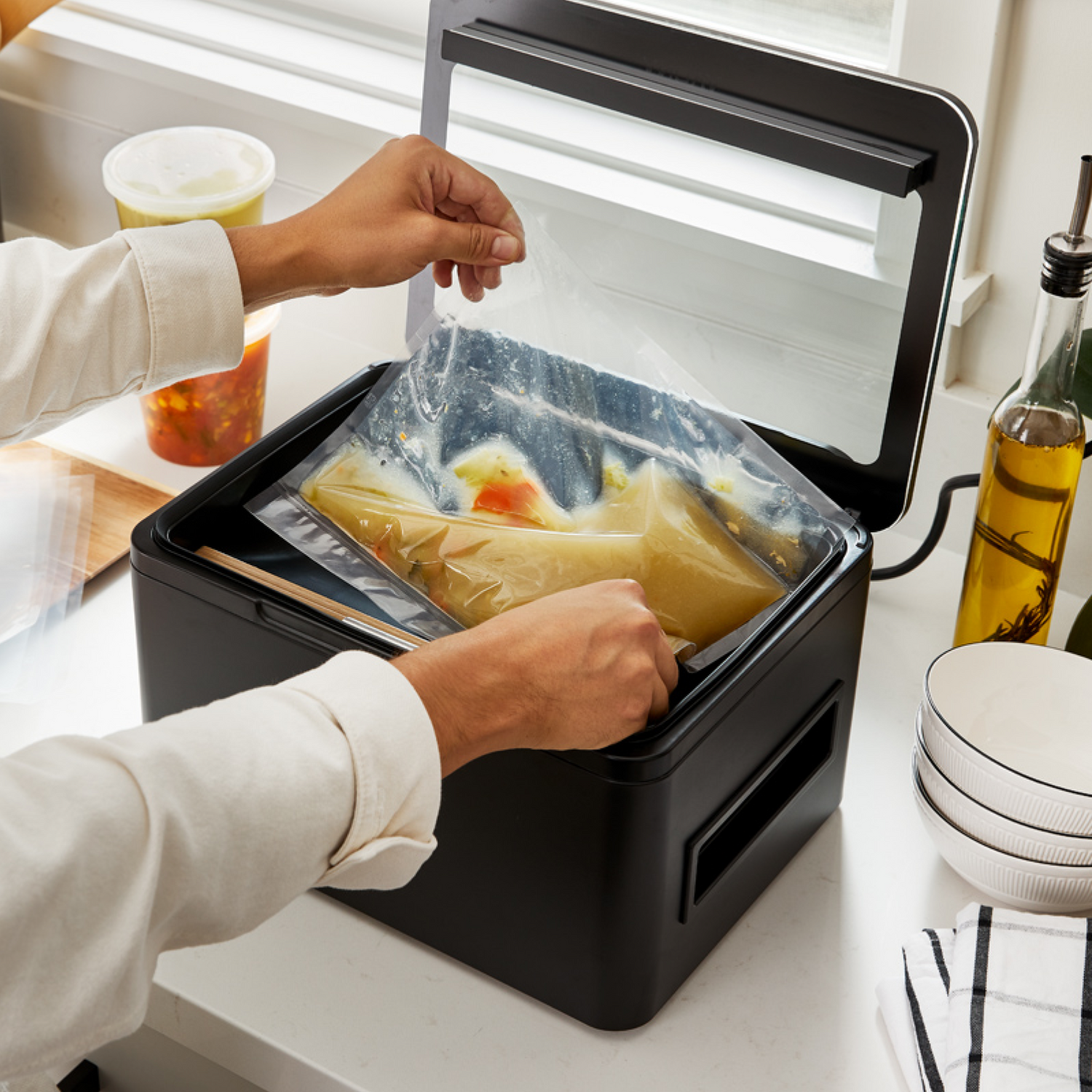 Chamber Vacuum Sealer with Oil-Less Pump