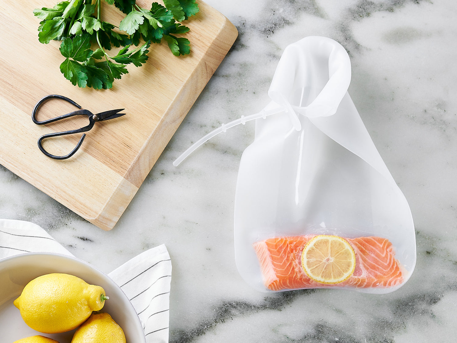 Anova - Introducing the all-new Anova Precision Reusable Silicone Bag!  We've designed this BPA-free bag to be totally food safe while providing an  air tight seal perfect for your sous vide cooks.