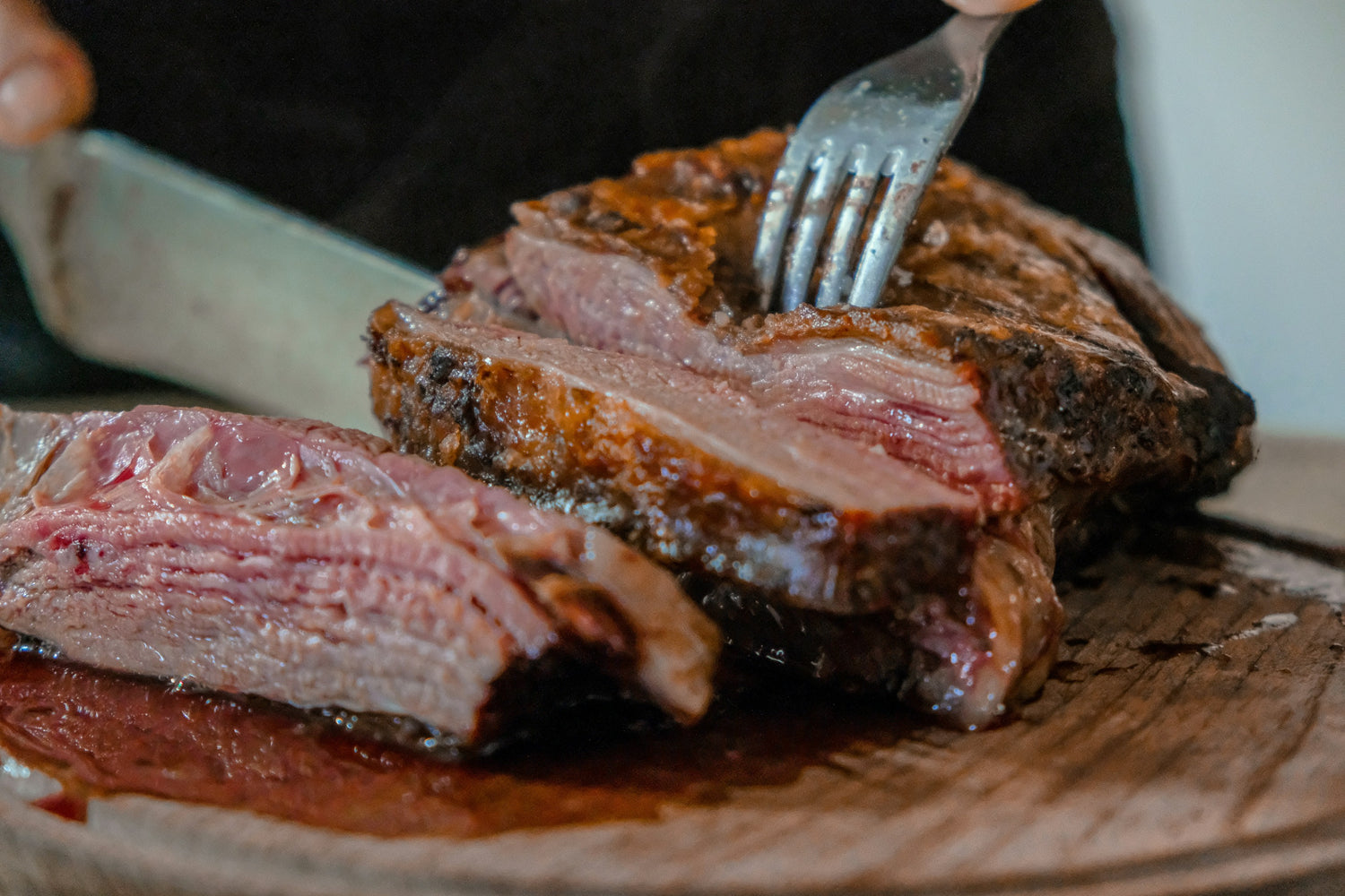 Searing methods and the crust