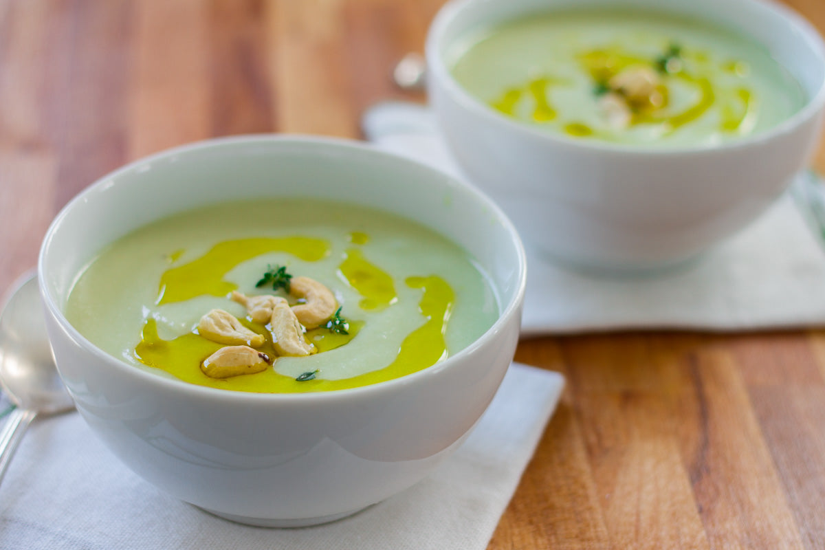 Sous Vide Creamy Vegan Cauliflower Soup Recipe